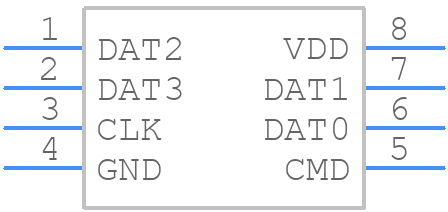 MKDV4GIL-AS - MK - PCB symbol