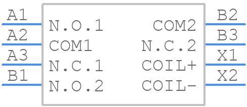 JMGSCD-12MW - TE Connectivity - PCB symbol