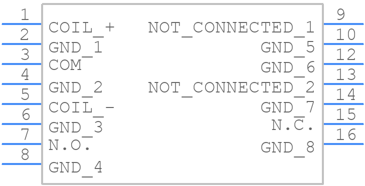 ARN10A24Z - Panasonic - PCB symbol