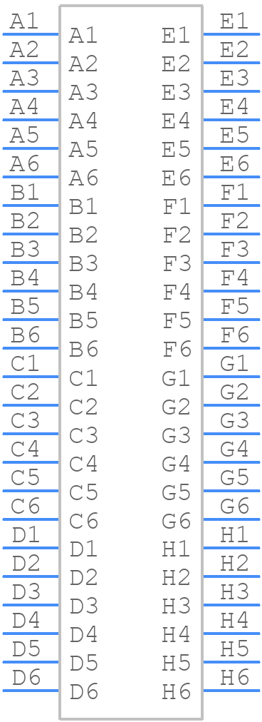 UPT-08-01-01-L-RA - SAMTEC - PCB symbol