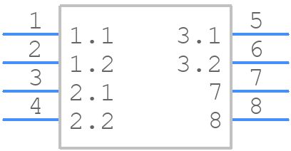 460073103 - Molex - PCB symbol