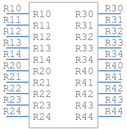 RK50114A0001 - ALPS Electric - PCB symbol