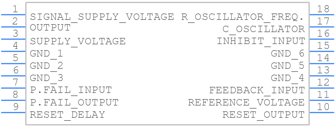 L4963W - STMicroelectronics - PCB symbol