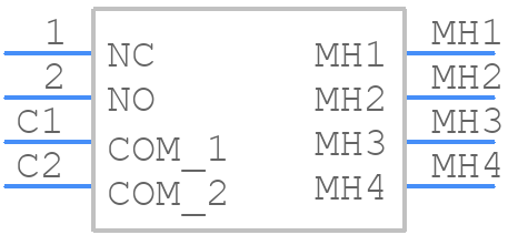 SPEF110100 - ALPS Electric - PCB symbol