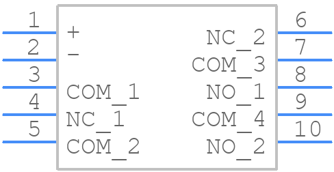 SFY2-DC24V - Panasonic - PCB symbol