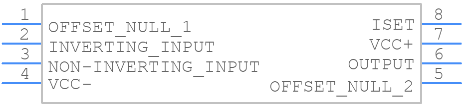 UA776CN - STMicroelectronics - PCB symbol
