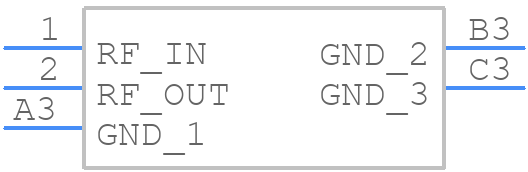 QPQ1287TR7 - Qorvo - PCB symbol