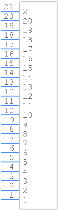 SL-121-10-S - SAMTEC - PCB symbol