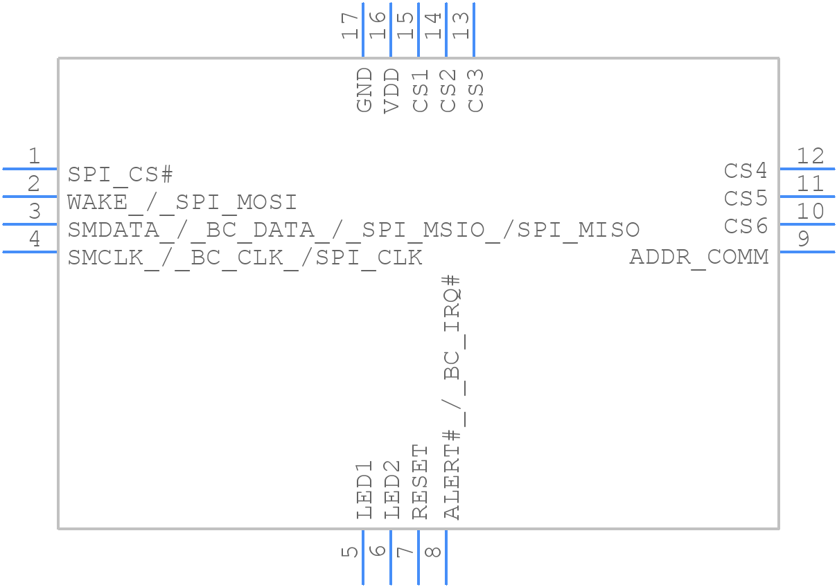 CAP1126-1-AP-TR - Microchip - PCB symbol