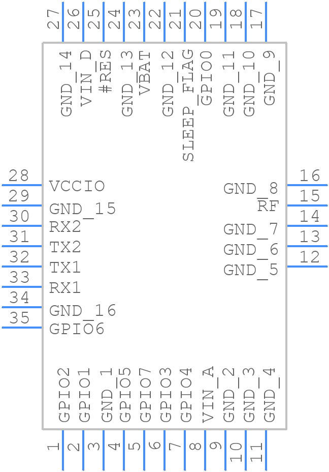 NV08C-CSM - NVS TECHNOLOGIES - PCB symbol