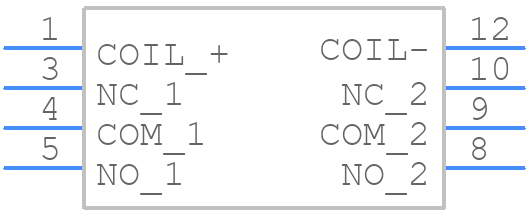 EE2-3NUX-L - Yageo Group - PCB symbol
