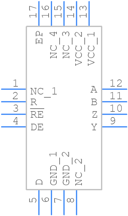 SN65LBC180RSAR - Texas Instruments - PCB symbol
