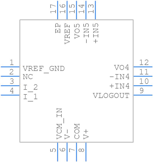 LOG114AIRGVRG4 - Texas Instruments - PCB symbol