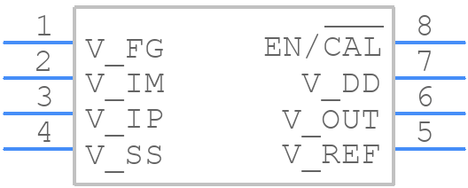 MCP6N11T-010E/SN - Microchip - PCB symbol