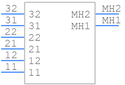 1-353082-3 - TE Connectivity - PCB symbol