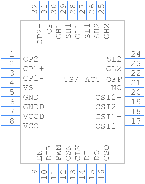 L99H01QF - STMicroelectronics - PCB symbol