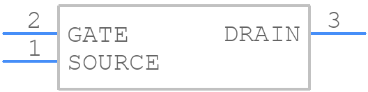 RYU002N05T306 - ROHM Semiconductor - PCB symbol