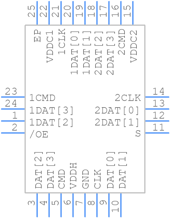 FSSD06BQX - onsemi - PCB symbol