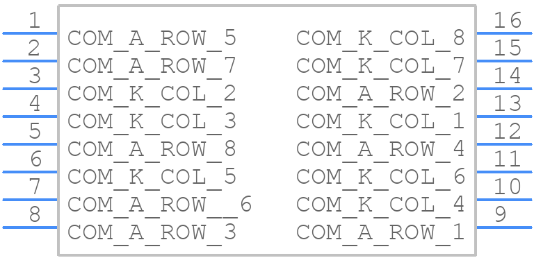 FND-5881W4SM00BW35 - FORGE - PCB symbol