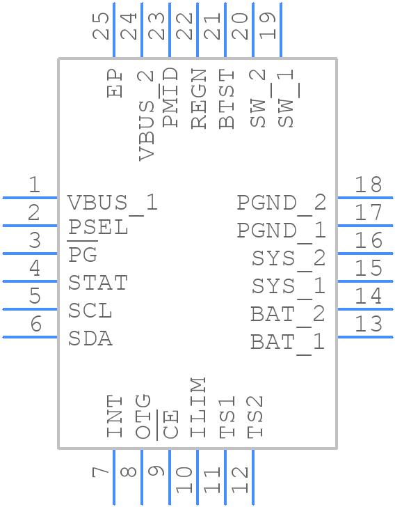 HPA02163RGER - Texas Instruments - PCB symbol