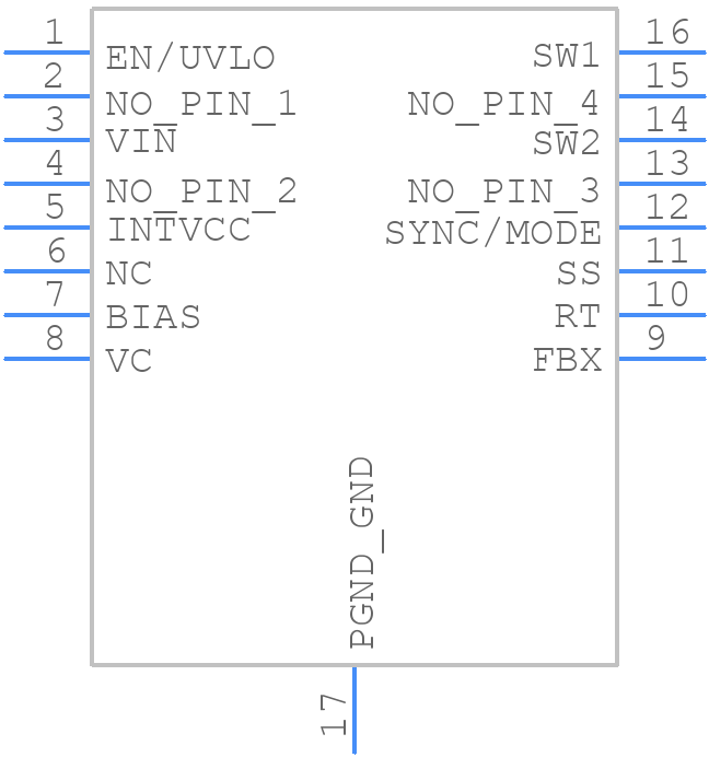 LT8365HMSE - Analog Devices - PCB symbol