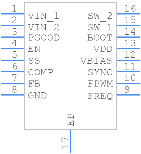 LM26001BMHX/NOPB - Texas Instruments - PCB symbol