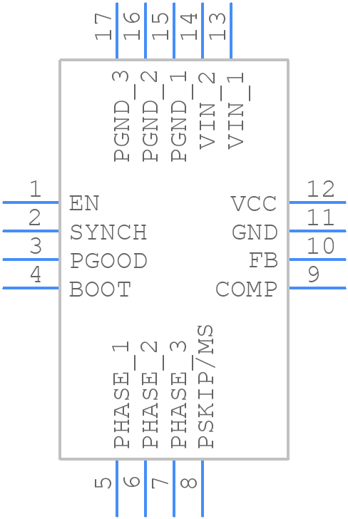 PM8903TR - STMicroelectronics - PCB symbol