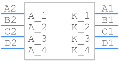 SSF-LXH475IAYGD - Lumex - PCB symbol