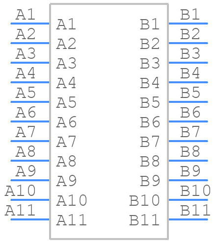 FHP-11-02-T-S-LC - SAMTEC - PCB symbol