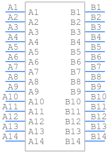 FHP-14-02-H-S-LC - SAMTEC - PCB symbol