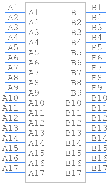 FHP-17-02-H-S-LC - SAMTEC - PCB symbol