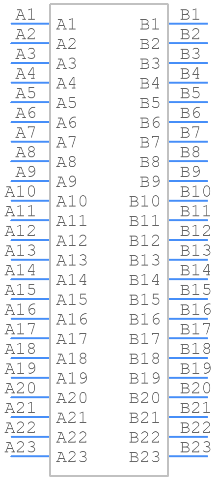 FHP-23-02-T-S-LC - SAMTEC - PCB symbol