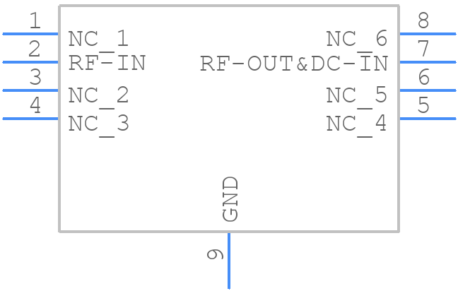 PHA-202+ - Mini-Circuits - PCB symbol