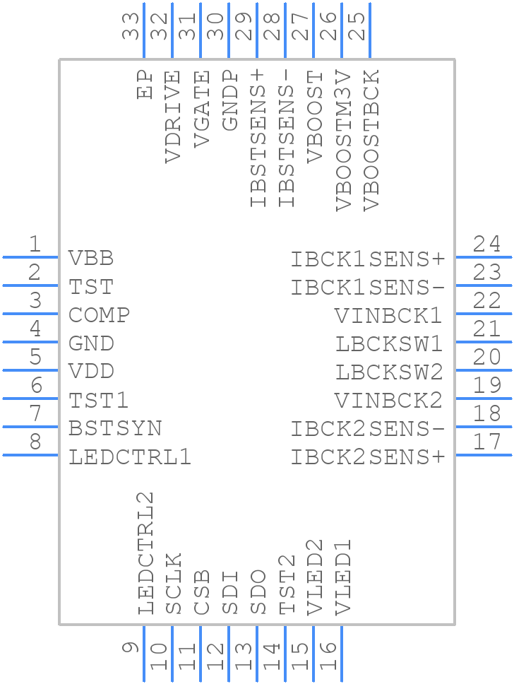 NCV78763MW4R2G - onsemi - PCB symbol