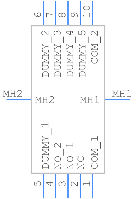 SRBV131502 - ALPS Electric - PCB symbol
