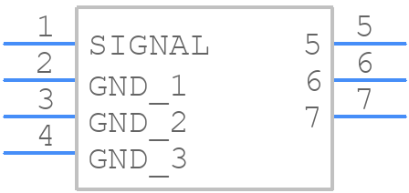 908-22101 - Amphenol - PCB symbol