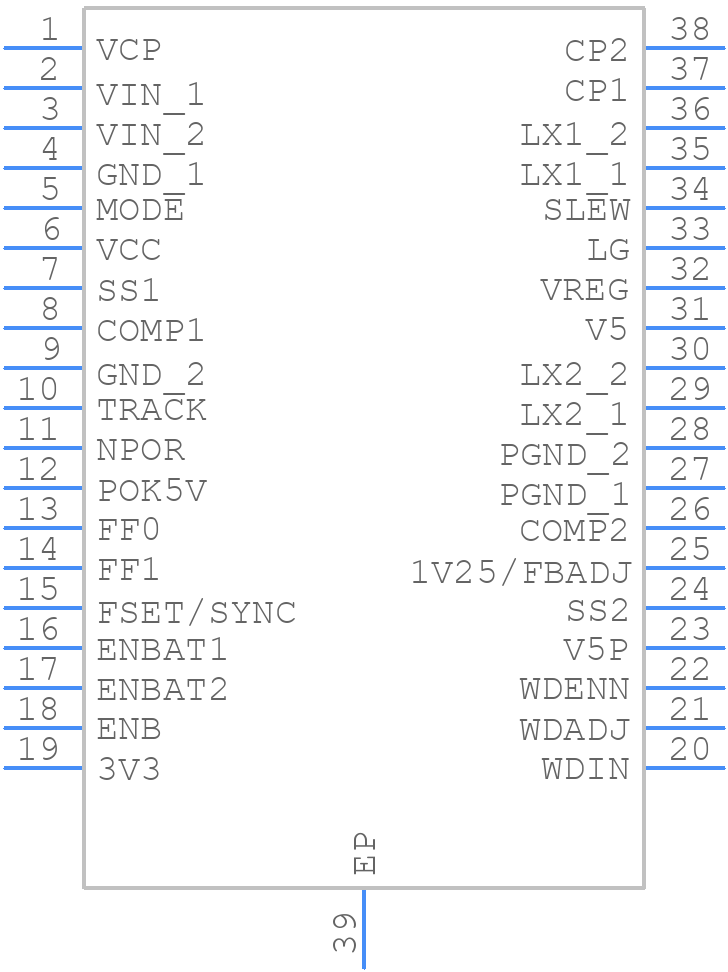 A4408KLVTR-T - Allegro Microsystems - PCB symbol