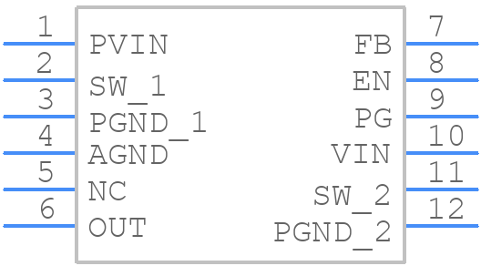MP2130DG-LF-Z - Monolithic Power Systems (MPS) - PCB symbol