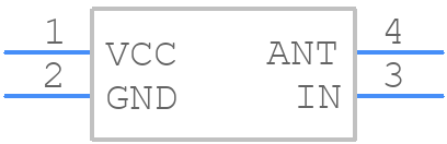 AM-RT14-433P - RF SOLUTIONS - PCB symbol