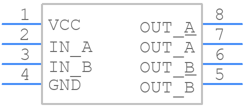 DS9638J/883 - Texas Instruments - PCB symbol