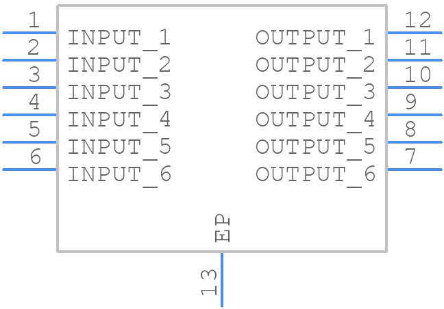 EMIF06-1005MX12Y - STMicroelectronics - PCB symbol