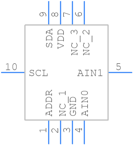 TLA2021IRUGT - Texas Instruments - PCB symbol