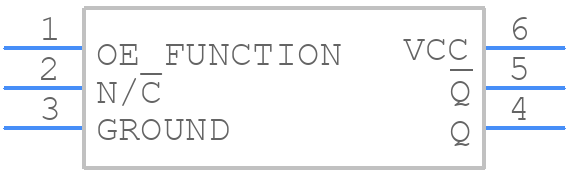 NX3241E0100.000000 - Diodes Incorporated - PCB symbol