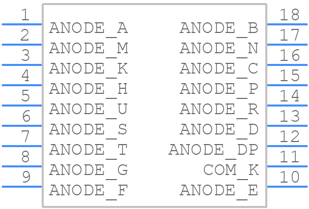 PSC05-11EWA - Kingbright - PCB symbol