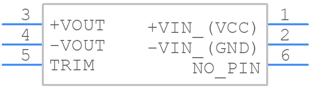 THM 20-4812 - Traco Power - PCB symbol