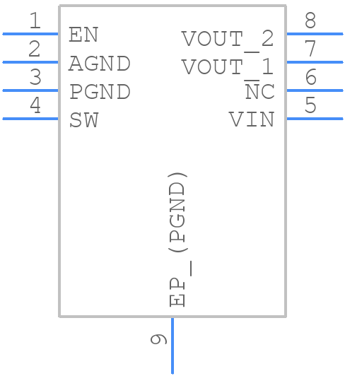 AW3605DNR - AWINIC - PCB symbol