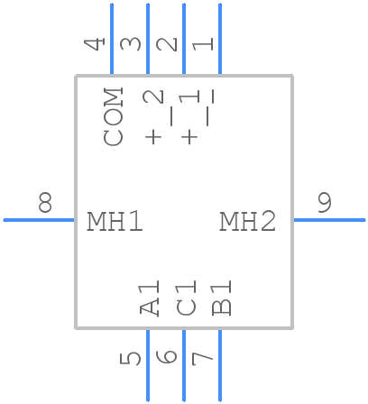 PEL12D-4018F-S1024 - Bourns - PCB symbol