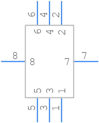 SFM-103-02-LM-D-DS - SAMTEC - PCB symbol