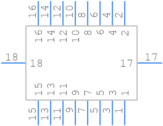 SFM-108-02-STL-D-DS - SAMTEC - PCB symbol