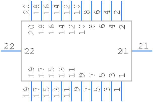 SFM-110-02-FM-D-DS - SAMTEC - PCB symbol